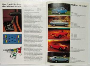 1966 Ford Sales Brochure - German Text