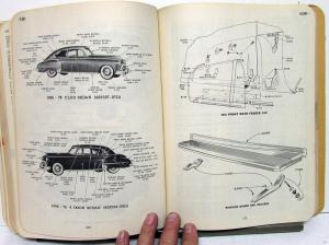 1949 Oldsmobile Chassis Parts List Book Futuramic 76 88 98 Coupe Sedan Wagon