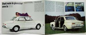 1967-1971 Ford Taunus 15M Sales Folder - French Text