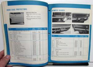 1972 Chrysler Plymouth Dodge Dealer Accessories Catalog Challenger Cuda Duster
