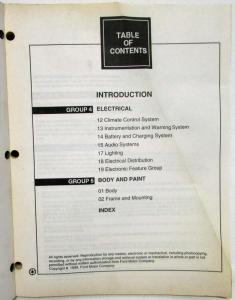 2000 Ford Escort Service Workshop Service Repair Manual Set Vol 1 & 2 Original