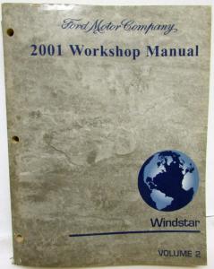 2001 Ford Windstar Van Service Shop Repair Manual Set Vol 1 & 2