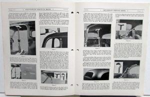1938 Chevrolet Service News Turret Top Repair Vol 12 No 5 Tech Bulletin Original