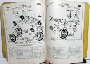 1938-1940 Ford & Mercury Dealer Chassis Parts Price List Catalog Book Car Truck