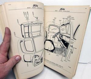 1944-1948 Ford Dealer Body Parts Book Catalogue Car & Truck Sedan Coupe Pickup