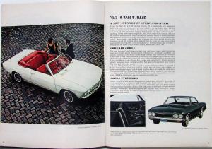 1965 Chevy Chevelle Corvair Chevy II Corvette Impala Malibu Nova Sales Brochure