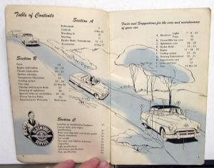 Original 1952 Oldsmobile Ninety-Eight Deluxe Super Eighty-Eight Owners Manual