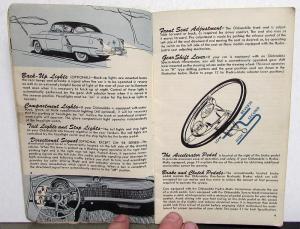 Original 1952 Oldsmobile Ninety-Eight Deluxe Super Eighty-Eight Owners Manual