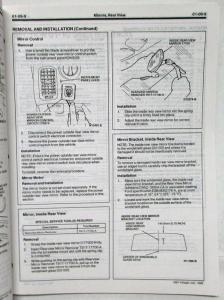 1997 Ford Mercury Villager Workshop Repair Service Manual One Vol