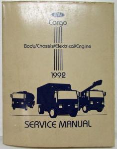 1992 Ford Cargo Truck Service Shop Repair Manual