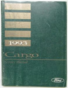 1993 Ford Cargo Truck Service Shop Repair Manual