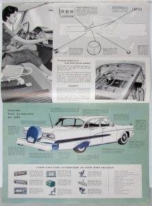 1958 Ford Custom 300 Series XL Color Sales Brochure REVISED 12-57