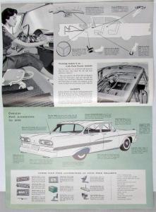 1958 Ford Custom 300 Series XL Color Sales Brochure REVISED 10-57