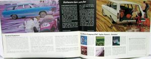1967 Ford Fairlane 500 XL GT GTA Cupe Hardtop Sedan CANADIAN Sales Brochure