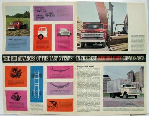 1964 Chevy Full Line Gas & Diesel Light Med Heavy Duty Truck Sale Brochure Rev 1