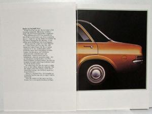 1974 Vauxhall Viva Sales Brochure - Finnish Text