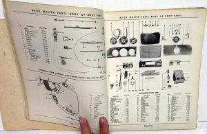 1928 To 1952 Buick Master Body Parts Book Catalog Original Full Line Rare GM