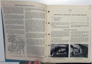 1951 Ford Fordomatic Transmission Dealer Shop Service Repair Manual W/Supplement