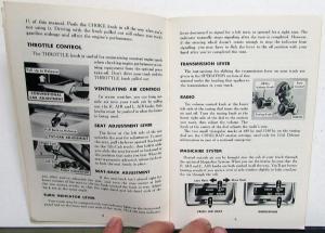 1958 Ford Truck Owners Manual ORIGINAL F100 F250 F350 All Tuck Models