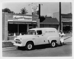 1957 Dodge Delivery Town Panel Truck Press Photo 0042