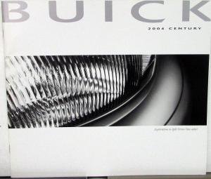 2004 Buick Century Oversized Color Sales Brochure Original