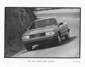 1987 Audi 5000CS Turbo Quattro Press Photo 0008