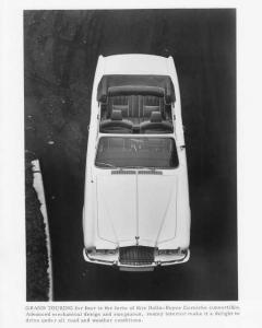 1971 Rolls Royce Corniche Convertible Factory Press Photo 0001