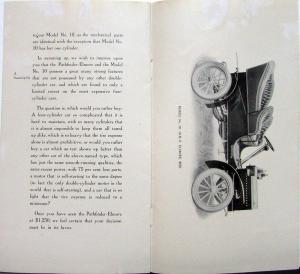 1905 Elmore Pathfinder Touring Car Clyde Ohio Dealer Sales Brochure Original