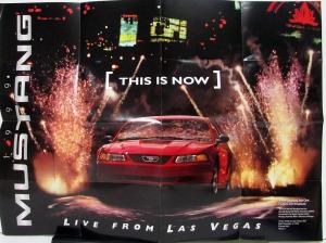 1999 Mustang SEMA Las Vegas Sales Folder Poster Original
