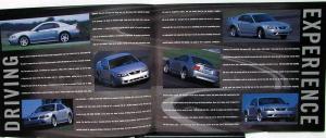 2001 Ford SVT Mustang Cobra Sales Brochure Original
