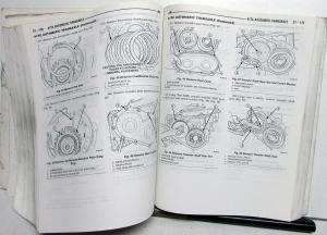 2002 Chrysler Sebring Sedan/Conv & Dodge Stratus Service Manual & Diag Manuals