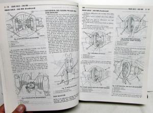 2002 Dodge Ram Van Wagon Service Shop Repair Manual