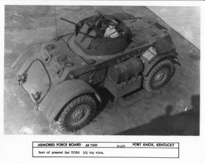 1943 Chevrolet Armored Car T17E2 Staghound Press Photo 0187