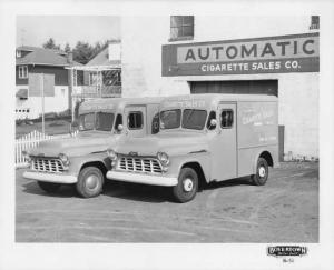 1956 Chevrolet 3700 with Boyertown Body Press Photo 0190 - Automatic Cigarette