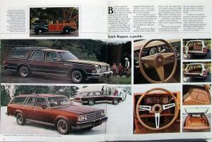 1978 Buick Regal Century LeSabre Electra Riviera Skylark Hawk Wgn Sales Brochure