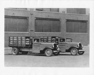 1933 Studebaker Stake Truck Press Photo 0072 Ivy Beer Distributors Loewers Lager