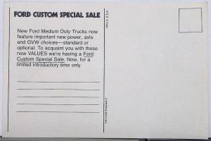 1970s Ford Truck F-Series and Medium Duty Post Cards Set of 2 Original
