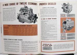 1965 Ford Diesel Tandem Axle Truck Series T NT HT Sales Folder Original