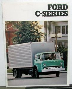 1979 Ford C CT Series Tilt Cab Trucks Sales Brochure Original