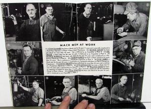 1945 Allentown Mack Bulldog Truck Factory Employee Newsletter Magazine March