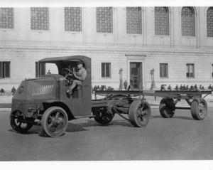 1930s Mack AC Tractor Trailer Truck Press Photo 0165