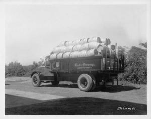 1934 Mack BM Truck Press Photo 0181 - Linden Brewery - Lindenhurst NY