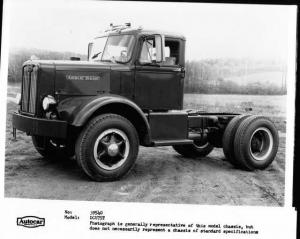 1950s Autocar Diesel Truck Press Photo 0026