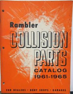 1961 1962 1963 1964 1965 Rambler Collision Parts Catalog