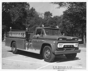 1960 GMC 4000 Fire Truck Press Photo Lot 0258 - WS Darley - Lebanon Correctional