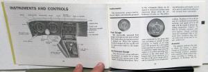 1972 Chevrolet Corvette Owners Manual Original Real Rare 72 350 454