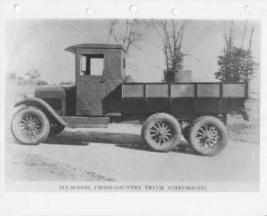 1927 Chevrolet 6-Wheel Cross Country Truck Press Photo 0305