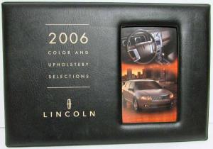 2006 Lincoln Color & Upholstery Selections Dealer Album LS Navigator Mark LT