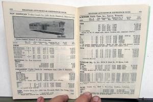 1958 Branham Automobile Reference Book - September Supplement