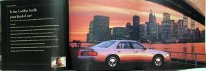 1998 Cadillac Seville STS SLS European Market Sales Brochure Oversized Original